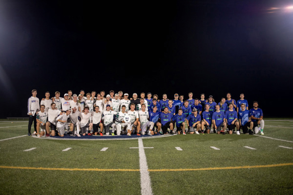 This photo was taken from a previous Scrimmage between Eagle Ultimate Frisbee and Ave Maria.
