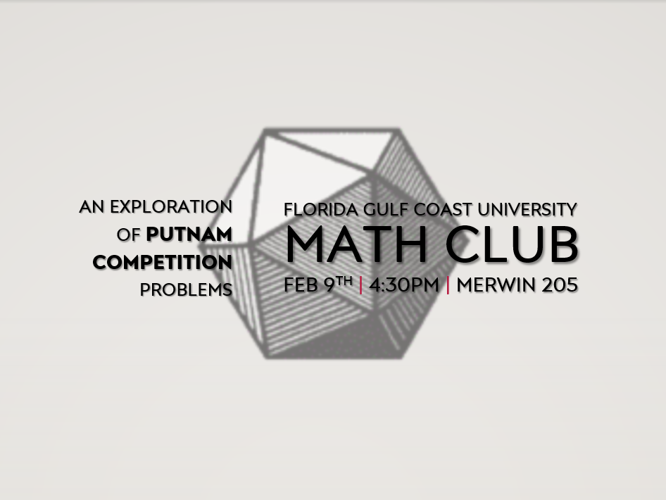 Math Club Explores Putnam Competition Problems